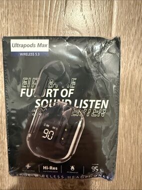 Ultrapods Max Wireless Earbuds - Black